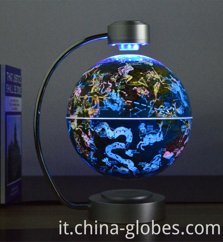 lighted globe